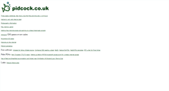 Desktop Screenshot of pidcock.co.uk